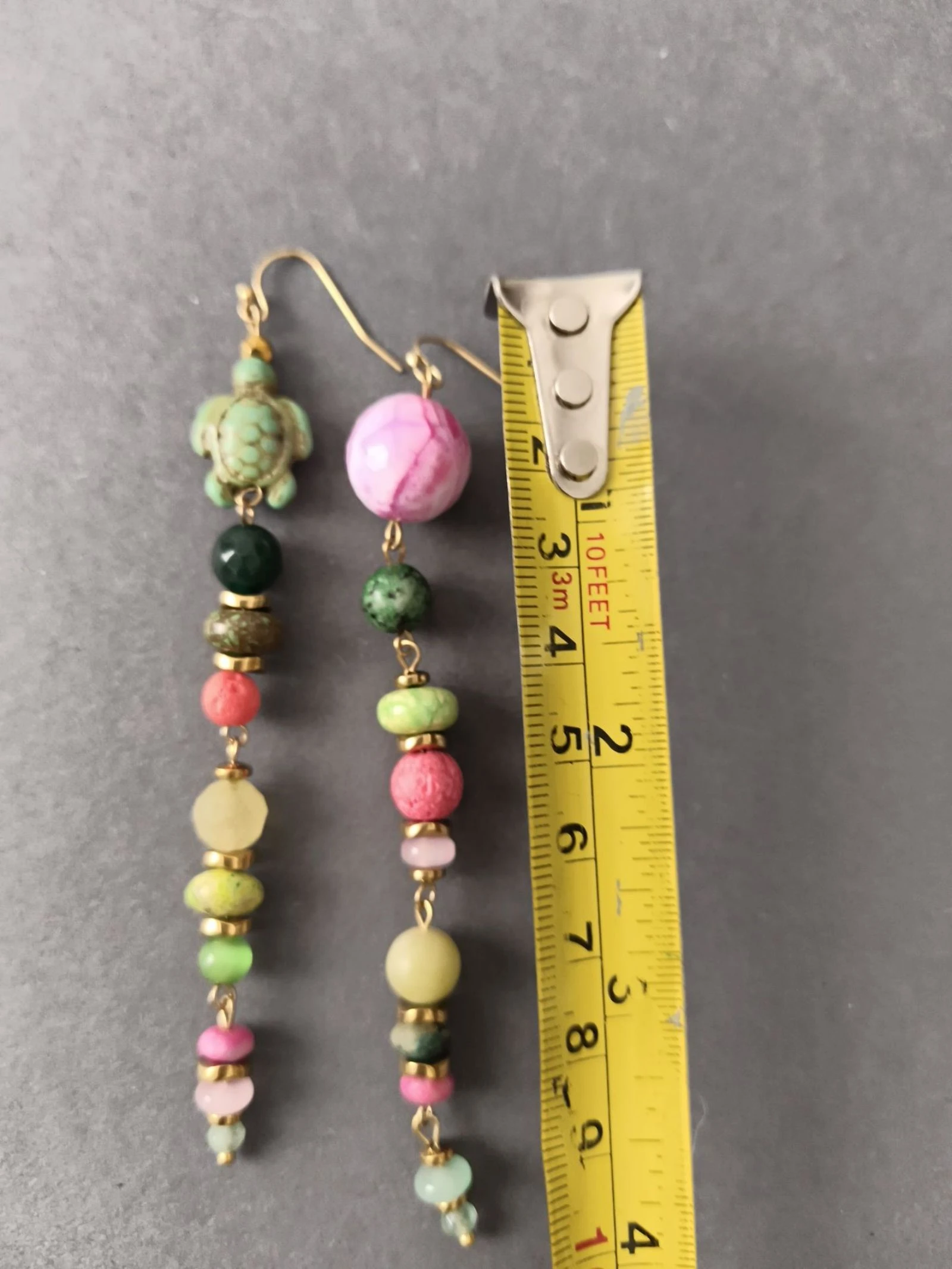 Multi-stone earrings – photo 3
